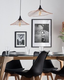 Lampa wisząca MAZARO Metal Miedziany Lumarko!