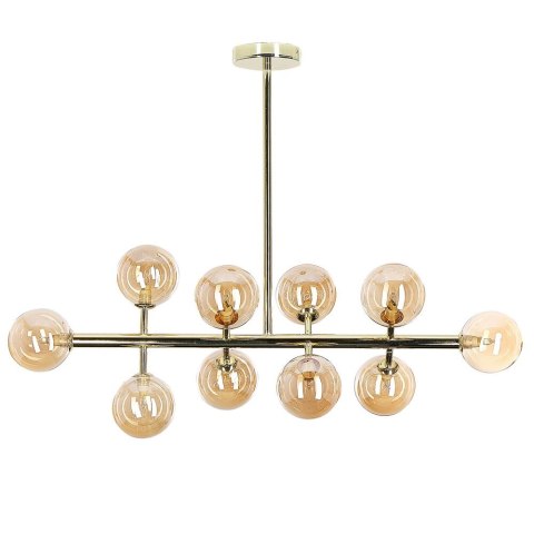 Lampa wisząca RAMIS Metal Złoty Lumarko!