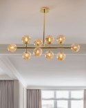 Lampa wisząca RAMIS Metal Złoty Lumarko!