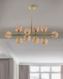 Lampa wisząca RAMIS Metal Złoty Lumarko!