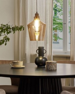 Lampa wisząca SANTON Szkło Złoty Lumarko!