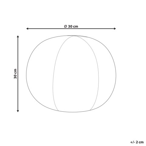 Poduszka dekoracyjna SALVIA Boucle 30 x 30 cm Szary Jednolity