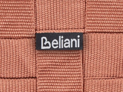 Puf ogrodowy 50 x 50 cm jasnoczerwony BODLA