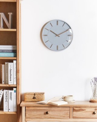 Zegar ścienny DAROCA 34 cm Szary