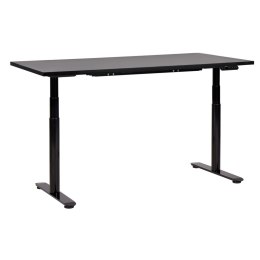 Biurko regulowane elektrycznie 160 x 72 cm czarne DESTINAS Lumarko!