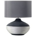 Lampa stołowa LIMA Porcelana Ciemnoszary Lumarko!