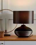 Lampa stołowa LIMA Porcelana Ciemnoszary Lumarko!