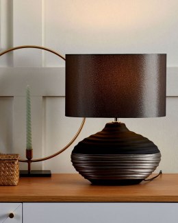 Lampa stołowa LIMA Porcelana Ciemnoszary Lumarko!