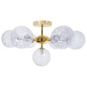 Lampa sufitowa ANADYR Szkło Niebieski Lumarko!