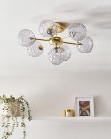 Lampa sufitowa ANADYR Szkło Niebieski Lumarko!