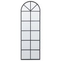 Lustro ścienne BROUAGE 40 cm 120 cm Metal Czarny Lumarko!