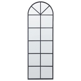 Lustro ścienne BROUAGE 40 cm 120 cm Metal Czarny Lumarko!