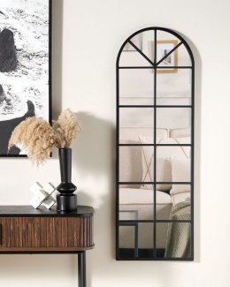 Lustro ścienne BROUAGE 40 cm 120 cm Metal Czarny Lumarko!