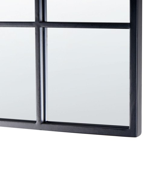 Lustro ścienne BROUAGE 40 cm 120 cm Metal Czarny