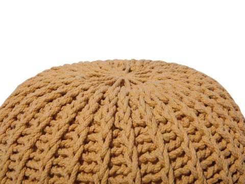 Puf 50 x 35 cm żółty CONRAD II