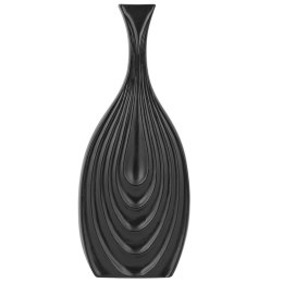 Wazon dekoracyjny THAPSUS Ceramika 39 cm Czarny Lumarko!