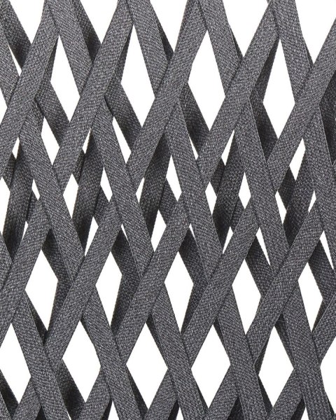 Zestaw 2 krzeseł ogrodowych z poduszkami LIPARI Metal Szary