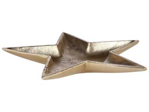 Zestaw 2 pater dekoracyjnych gwiazda złoty BANTEN