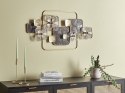 Dekoracja ścienna LAWRENCIUM Metal Kolorowy 50 cm