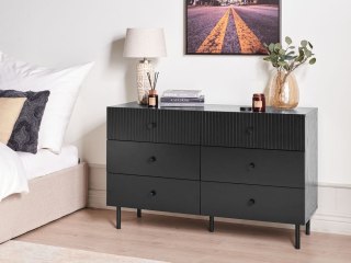 Komoda czarna COVENTRY