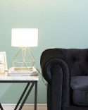 Lampa stołowa MARONI Metal Złoty Lumarko!