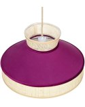 Lampa wisząca BATALI Rattan Fuksja Lumarko!