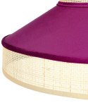 Lampa wisząca BATALI Rattan Fuksja Lumarko!