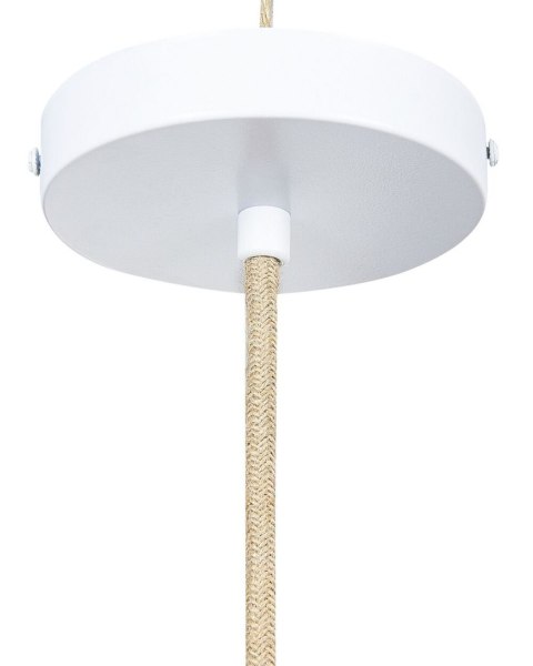 Lampa wisząca BATALI Rattan Fuksja