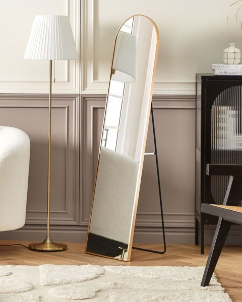 Lustro stojące BAGNOLET 150 cm Metal Złoty