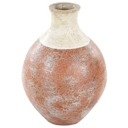 Wazon dekoracyjny BURSA Ceramika 37 cm Jasnobrązowy Lumarko!