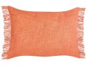Zestaw 2 poduszek dekoracyjnych MABA Bawełna 50 x 35 cm Pomarańczowy Jednolity Lumarko!