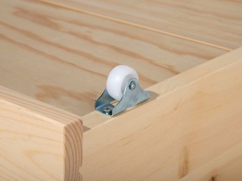 Zestaw 2 szuflad pod łóżko Drewno RUMILLY Jasnobrązowy