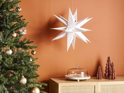 Dekoracja LED Gwiazda złamana biel BHAGIRATHI