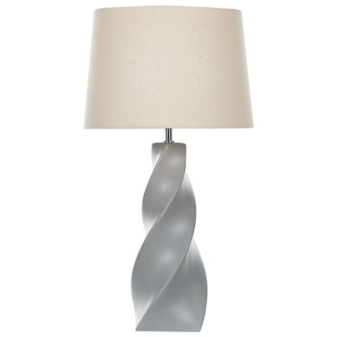 Lampa stołowa BELAYA Ceramika Szary Lumarko!