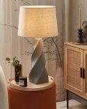 Lampa stołowa BELAYA Ceramika Szary Lumarko!