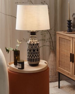 Lampa stołowa SHEBELLE Ceramika Czarny Lumarko!
