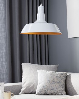 Lampa wisząca BAYOU Metal Biały Lumarko!