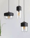 Lampa wisząca JURUA Szkło Czarny Lumarko!