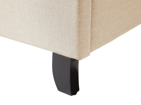 Łóżko BORDEAUX 140 x 200 cm Beżowy