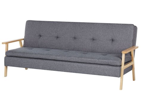 Sofa rozkładana szara TJORN