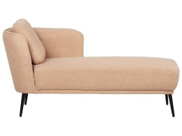 Szezlong boucle lewostronny beżowy ARTHEZE Lumarko!