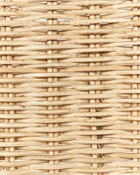 Zestaw 2 foteli bujanych LAVINIO Rattan Naturalny