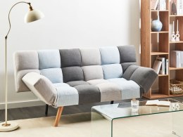 Sofa rozkładana szaro-niebieska INGARO Lumarko!