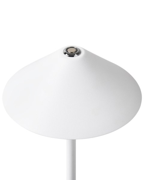 Bezprzewodowa lampa stołowa LED FRANCOLI Ze ściemniaczem Metal Biały