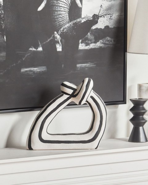 Figurka dekoracyjna ZANDER Kamionka Czarny/ biały