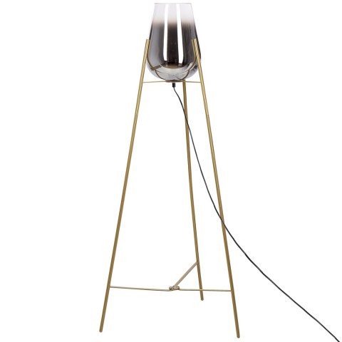 Lampa podłogowa MENA Metal Złoty Lumarko!