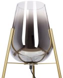 Lampa podłogowa MENA Metal Złoty Lumarko!
