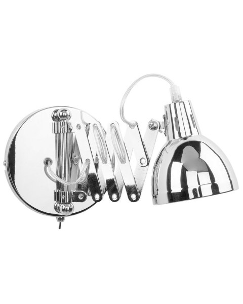 Lampa ścienna HARRINGTON Regulowana Metal Srebrny