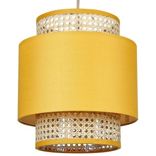 Lampa wisząca BOERI Rattan Musztardowy