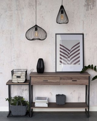 Lampa wisząca TORDINO Metal Czarny
